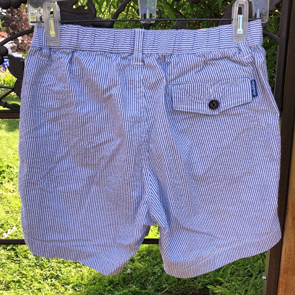 chubbies  Nautical by Nature blue striped shorts size S - Picture 2 of 4